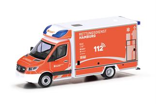 Herpa H0 MB Sprinter '18 RTW, Feuerwehr Hamburg