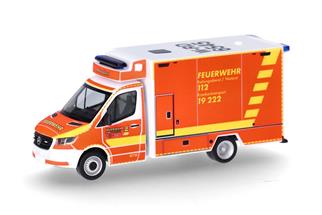 Herpa H0 MB Sprinter 18 RTW, Feuerwehr Wuppertal