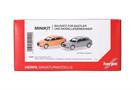 Herpa H0 MiniKit: Audi A3 Sportback, glutorange und nardograu (Inhalt: je 1 Stk.)