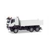 Herpa H0 MiniKit Iveco Trakker Meiller Kipper, weiss