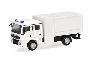 Herpa H0 MiniKit: MAN TGM MzGW Mehrzweckgerätewagen, weiss