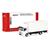 Herpa H0 MiniKit: MB Atego 13 Koffer-LKW mit Ladebordwand