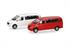 Herpa H0 MiniKit: MB Vito Bus 2010, weiss und rot (Inhalt: je 1 Stk.) | Bild 2