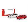 Herpa H0 MiniKit: MB Vito Bus 2010, weiss und rot (Inhalt: je 1 Stk.)