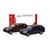 Herpa H0 MiniKit: Porsche Cayenne Turbo, rot und meerblau (Inhalt: je 1 Stk.)
