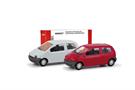 Herpa H0 MiniKit: Renault Twingo, Vermehlo Vivo/Jaune Vanille (Inhalt: je 1 Stk.)