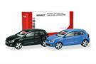 Herpa H0 MiniKit: VW Polo 5-türig, blau und schwarz (Inhalt: je 1 Stk.)