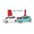 Herpa H0 MiniKit: VW Up! 3-türig, branco cristal und ice mint (Inhalt: je 1 Stk.)