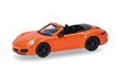 Herpa H0 Porsche 911 C2 Cabrio, gulforange