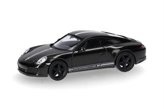 Herpa H0 Porsche 911 Carrera 4S, schwarzmetallic
