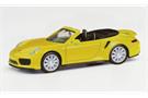 Herpa H0 Porsche Turbo Cabrio, racinggelb