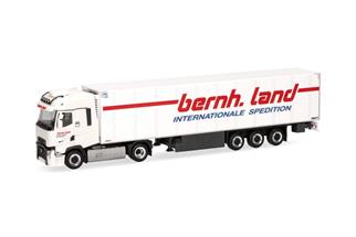 Herpa H0 Renault T facelift Kühlkoffer-Sattelzug, Bernhard Land