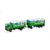 Herpa H0 Scania 111 Koffer-Hängerzug, Bärenmarke - Spedition Reiter
