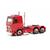 Herpa H0 Scania 143 Streamline 3-achs Solozugmaschine mit Dachträger und Pipes, rot