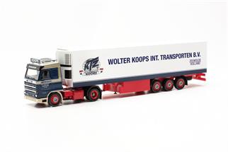 Herpa H0 Scania 143 Streamline Kühlkoffer-Sattelzug, Wolter Koops