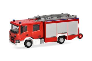 Herpa H0 Scania CP 28 Crewcab Löschfahrzeug, Feuerwehr