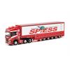 Herpa H0 Scania CR20 HD 6x2 Volumenplanen-Sattelzug, Spiess