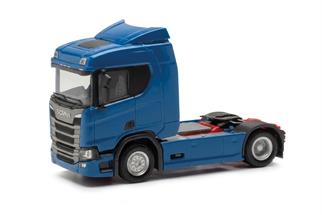 Herpa H0 Scania CR20 ND Zugmaschine 2achs, blau