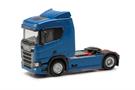 Herpa H0 Scania CR20 ND Zugmaschine 2achs, blau