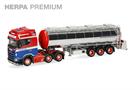 Herpa H0 Scania CS20 HD Chromtank-Sattelzug, Mathiesen