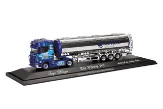 Herpa H0 Scania CS20 HD Jumbochromtank-Sattelzug, Ingo Dinges - Wickie