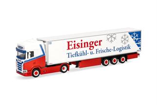 Herpa H0 Scania CS20 HD Kühlkoffer-Sattelzug, Eisinger