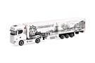 Herpa H0 Scania CS20 HD Kühlkoffer-Sattelzug, Transwhite