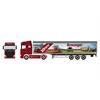 Herpa H0 Scania CS20 HD Schubboden-Sattelzug, 30 Jahre Braunger