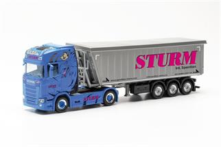 Herpa H0 Scania CS20 HD Stöffelliner-Sattelzug, Sturm