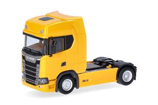 Herpa H0 Scania CS20 HD Zugmaschine, ginstergelb