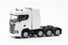 Herpa H0 Scania CS20 ND Schwerlastzugmaschine 4achs, weiss