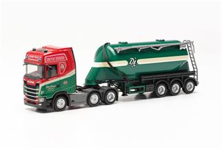 Herpa H0 Scania Eutersilo-Sattelzug, Preben Hansen