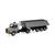 Herpa H0 Scania Hauber Kipp-Sattelzug, grau/gelb