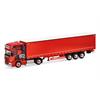 Herpa H0 Scania R 09 Topline Gardinenplanen-SZ, Ralf Tombers Transporte - Red Hunter