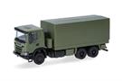 Herpa H0 Scania XT17 Pritsche-Plane-LKW 6x6, undekoriert