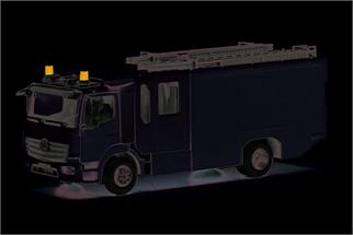 Herpa H0 Teileservice: MB Atego 2013 Z-Cab Löschfahrzeug (Inhalt: 2 Stk.)