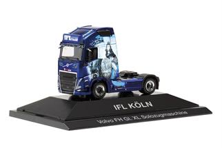 Herpa H0 Volvo FH Gl. XL 2020 Solozugmaschine, IFL Köln / Nightfighter - 20 Jahre IFL