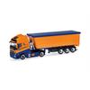 Herpa H0 Volvo FH Globetrotter XL Electric Stahlmulden-Sattelzug, Deutrans