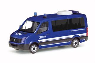 Herpa H0 VW Crafter Bus Flachdach, THW Freising