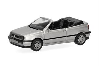 Herpa H0 VW Golf III Cabrio, titansilbermetallic
