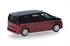 Herpa H0 VW Multivan, Deep-Black/Fortanarot | Bild 2