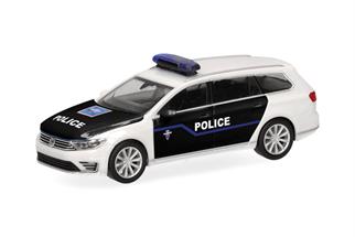 Herpa H0 VW Passat Variant GTE, Police Paris