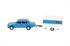 Herpa H0 Wartburg 353 '82 mit QEK-Wohnwagen, himmelblau | Bild 4