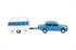 Herpa H0 Wartburg 353 '82 mit QEK-Wohnwagen, himmelblau | Bild 3