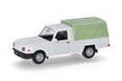 Herpa H0 Wartburg 353 Trans '85 mit Plane, lichtgrau