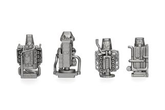 Herpa H0 Zubehör: Motoren für Zugmaschinen (Inhalt: 20 Stk.)