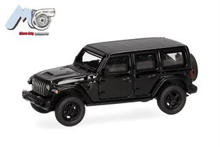Herpa/MicroCity87 H0 Jeep Wrangler, schwarz