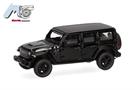 Herpa/MicroCity87 H0 Jeep Wrangler, schwarz