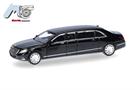 Herpa/MicroCity87 H0 MB S600 Pullmann (W221), schwarz