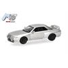 Herpa/MicroCity87 H0 Nissan Skyline GTR32, silber